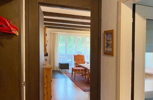 Churwalden Apartment | Beautiful apartment for 4 people with TV, balcony, pets allowed and parking