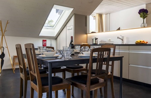 Chatel-Saint Denis Apartment | Beautiful apartment for 6 people with WIFI, patio and pets allowed