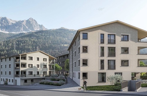 Savognin Apartment | Beautiful apartment for 4 people with WIFI, TV, balcony, panoramic view and parking
