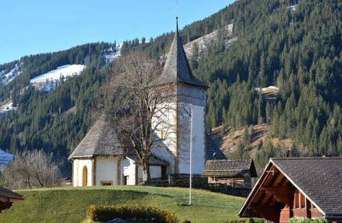 Lauenen Apartment | Beautiful apartment for 7 guests with WIFI, TV, balcony and pets allowed