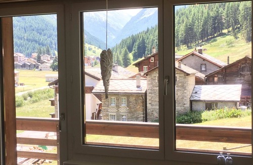 Saas-Balen Apartment | Beautiful apartment for 5 guests with WIFI, TV and balcony