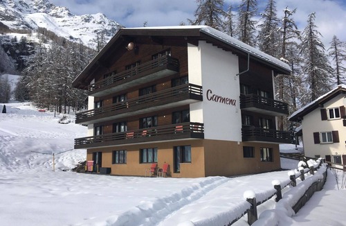 Saas-Balen Apartment | Beautiful apartment for 5 guests with WIFI, TV and balcony