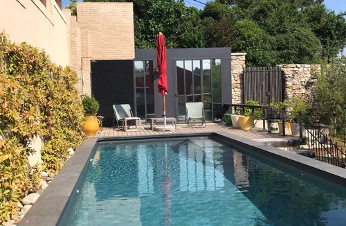 Fontjoncouse House | Beautiful archi house with garden. Private swimming pool for renters only