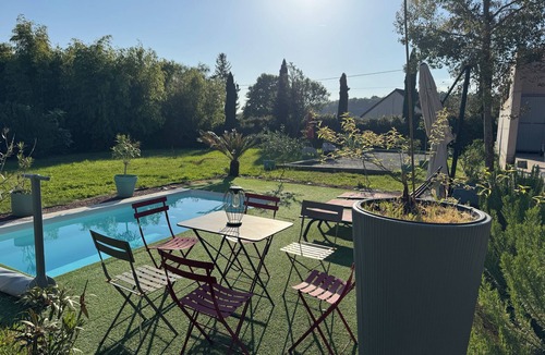 Buxeuil House | Beautiful architect-designed house with swimming pool, a blend of classic and modern