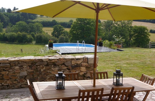 La Roche-l'Abeille House | Beautiful barn conversion with private courtyard and pool.