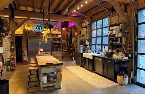 Wea House | Beautiful barn home nestled in 23 acres of forest.
