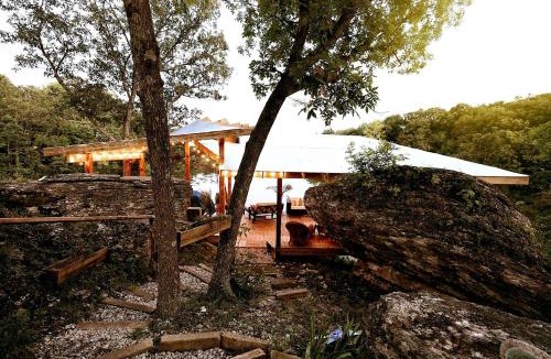 Excelsior Springs House | Beautiful Bell Tent Rental near Kansas City for Glamping in Missouri