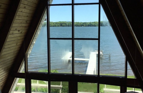 Luck House | Beautiful Bone Lake A-Frame