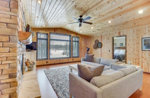 Crosslake House | Beautiful Breezy Point Home with Beach and Dock!