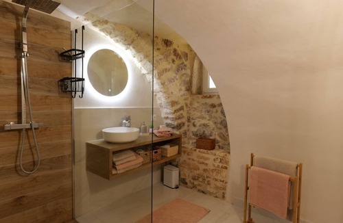 Goudargues Other | Beautiful century-old farmhouse, large converted vaulted room, land & swimming pool