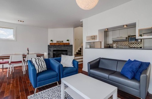 Magog Condo | Beautiful condo in downtown Magog with Lake access and private pool!