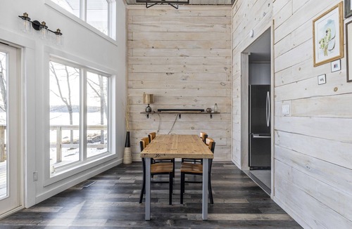 Laird Cottage | Beautiful cottage on the lake with brand new sauna, large yard and office space.