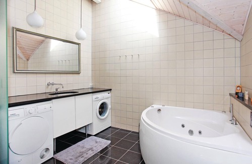 Atterup House | Beautiful cottage with kitchen and living area in one room.