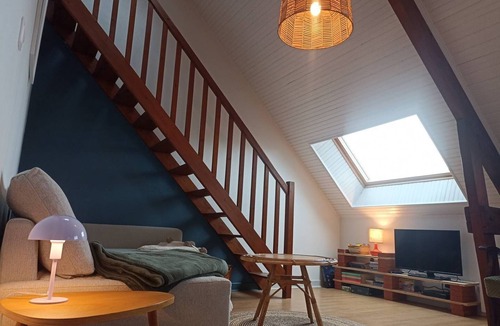 Kervoyal Apartment | Beautiful duplex 150 m from the beach