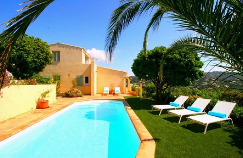 Les Issambres Villa | Beautiful pool villa with exceptional sea view