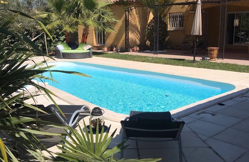 Saint-Jean-de-Cornies House | Beautiful Provencal Villa Paillote private pool, garden 1500m2 spa