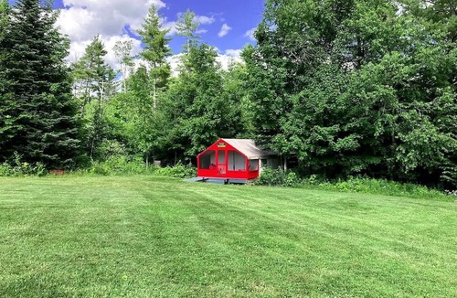 North River House | Beautiful Glamping Tent in the Adirondacks