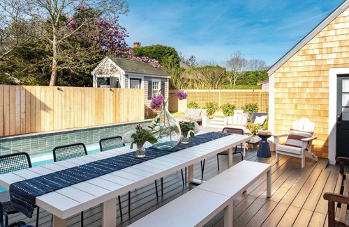 Nantucket Town House | Beautiful Historic Home | Heated Pool & Hot Tub