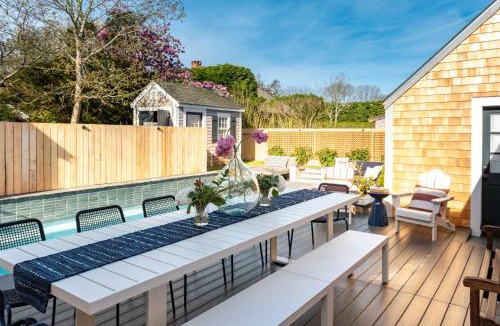 Nantucket Town House | Beautiful Historic Home Heated Pool & Hot Tub