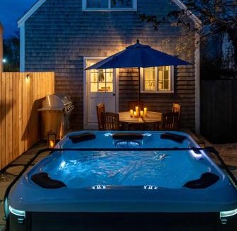 Nantucket Town House | Beautiful Historic Home Heated Pool & Hot Tub
