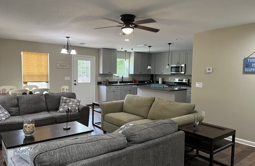 Washington County House | Beautiful home, 200 Private Acres on a lake! Fishing and Springs nearby!