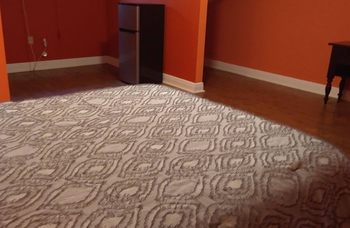 Hutto House | Beautiful home away from the city. Room is cozy and comfortable.