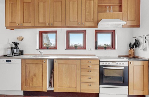 Boderne House | Beautiful home in Aakirkeby with WiFi