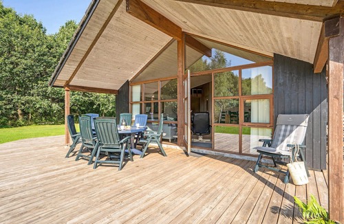 Ansager House | Beautiful home in Ansager with sauna