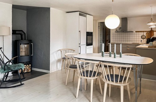 Ansager House | Beautiful home in Ansager with sauna