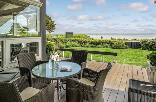 Bjert House | Beautiful home in Bjert with sauna