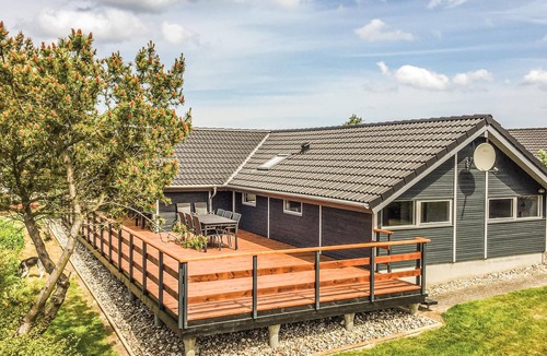 Skastrup Strand House | Beautiful home in Bogense with kitchen