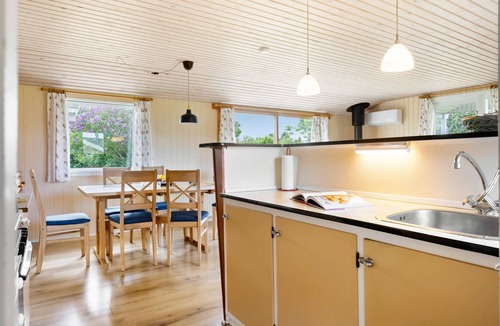Skastrup Strand House | Beautiful home in Bogense with WiFi