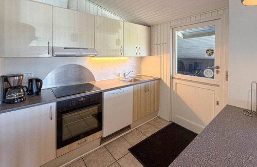 Skastrup Strand House | Beautiful home in Bogense with sauna