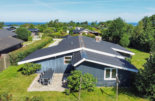 Skastrup Strand House | Beautiful home in Bogense with sauna