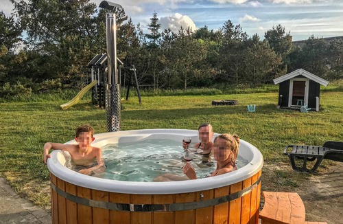 Vejers Strand House | Beautiful home in Vejers Strand with sauna