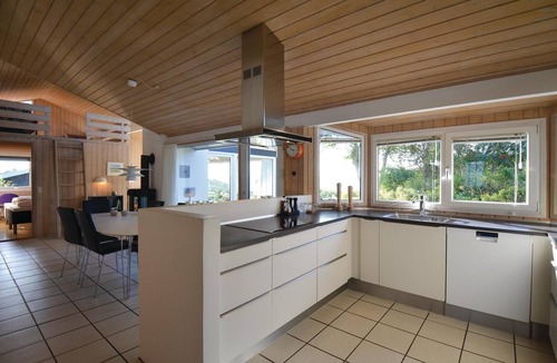 Handrup Strand House | Beautiful home in Ebeltoft with sauna