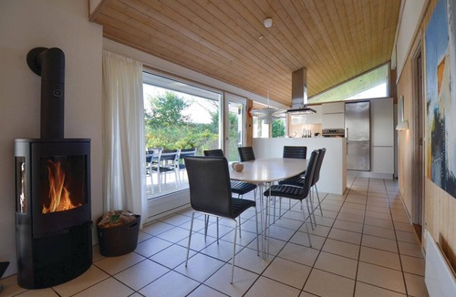 Handrup Strand House | Beautiful home in Ebeltoft with sauna