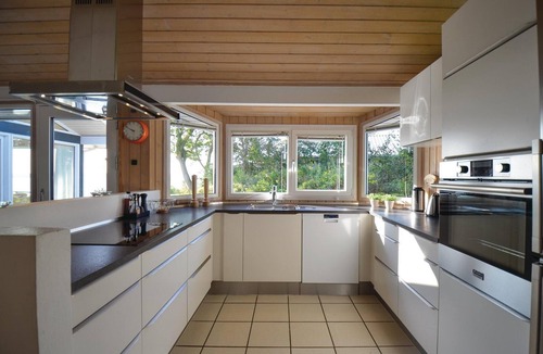 Handrup Strand House | Beautiful home in Ebeltoft with sauna
