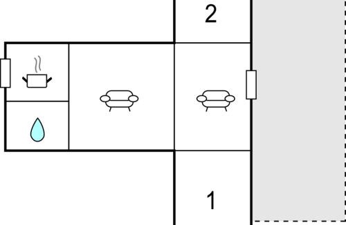 Øksenmølle House | Beautiful Home In Ebeltoft With Kitchen