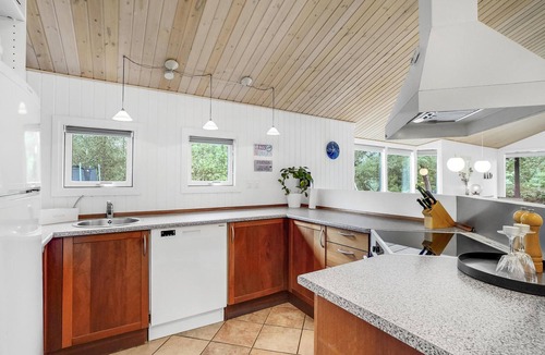 Torup Strand House | Beautiful home in Fjerritslev with sauna