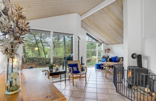 Torup Strand House | Beautiful home in Fjerritslev with sauna