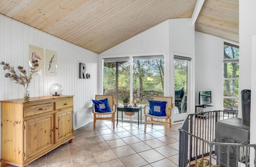 Torup Strand House | Beautiful home in Fjerritslev with sauna