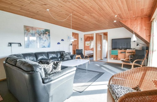 Rindby Strand House | Beautiful home in Fanø with sauna