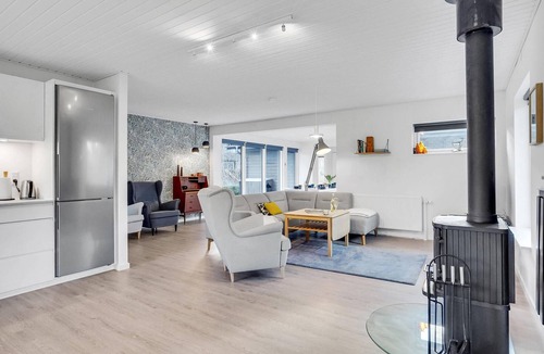 Farvang House | Beautiful home in Fårvang with sauna