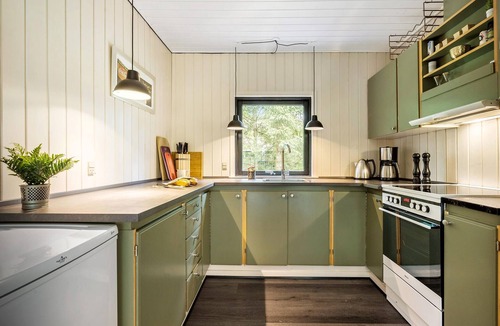 Skygge House | Beautiful home in Give with kitchen