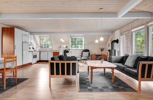 Fjellerup House | Beautiful home in Glesborg with sauna