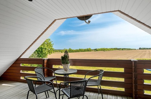 Bønnerup Strand House | Beautiful home in Glesborg with sauna