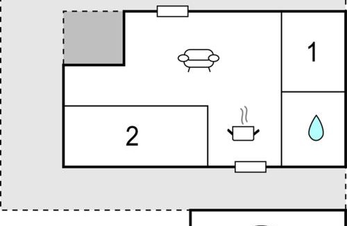 Bønnerup Strand House | Beautiful Home In Glesborg With Kitchen