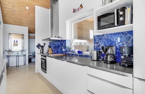 Haurvig House | Beautiful home in Hvide Sande with sauna
