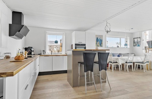 Hejsager Strand House | Beautiful home in Haderslev with sauna